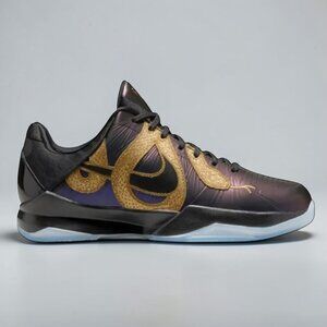 Nike Kobe 5 Year of the Mamba GS Kids Basketball Shoe Size 5 Eggplant HM3753 500